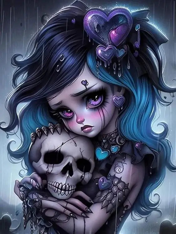 Halloween Girl Diamond Painting