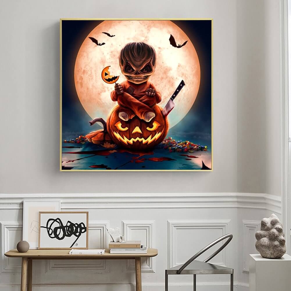 Jack O Lantern Halloween 5D DIY Diamond painting