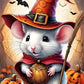 Halloween Mouse Diamond Painting