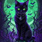 Halloween Night Cat Diamond Painting