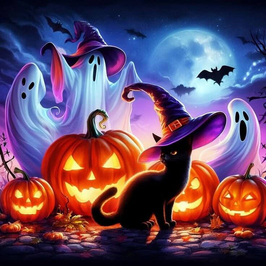 Halloween Night Diamond Painting