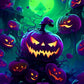 Halloween Pumpkin Diamond Painting