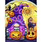 5D DIY Halloween Diamond painting - Full Round / Square  Pumpkin & Gnome
