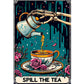 Halloween Tea Cup 11ct Stamped Cross Stitch Kit 