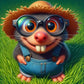Hamster Diamond Painting