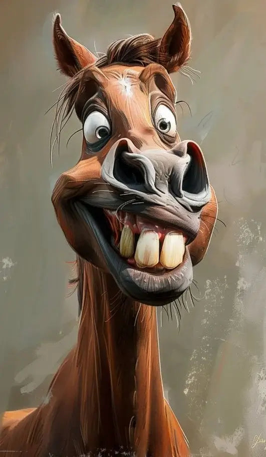 Happy Donkey 5D DIY Diamond Painting