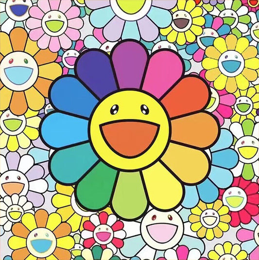 happy sunflower diamond painting kit