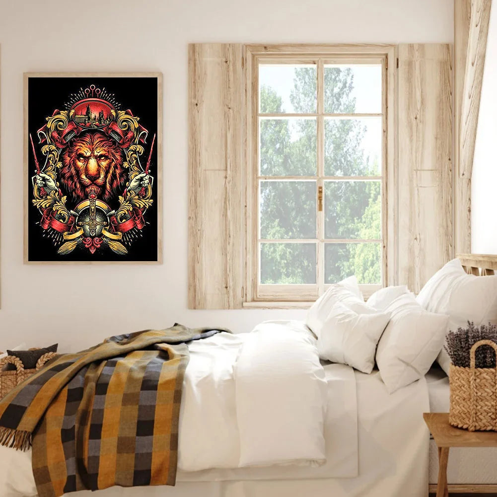 5D DIY Harry Potter Badge Diamond Painting