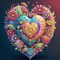 DIY Heart Crystal Rhinestone Diamond Painting Kit