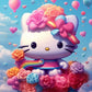 5D DIY Diamond Painting Kit - Full Round / Square - Hello Kitty B
