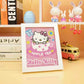 hello kitty Crystal Rhinestone diamond painting kit for kids with white frame Tk11