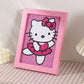 hello kitty Crystal Rhinestone diamond painting kit for kids with pink frame Tk02