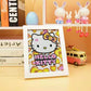 hello kitty Crystal Rhinestone diamond painting kit for kids with white frame Tk08