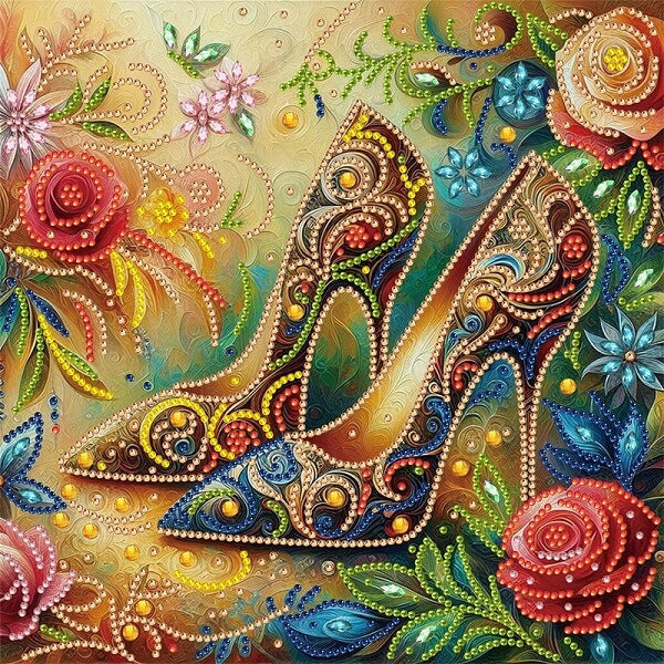 High Heeled Shoes Crystal Rhinestone Diamond Painting