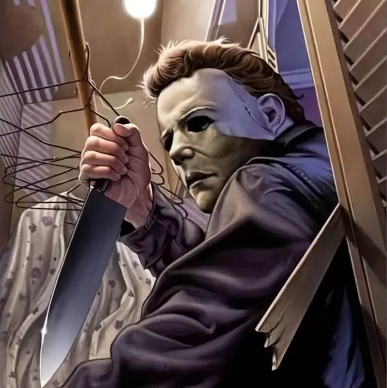 Halloween Horror Man Diamond Painting