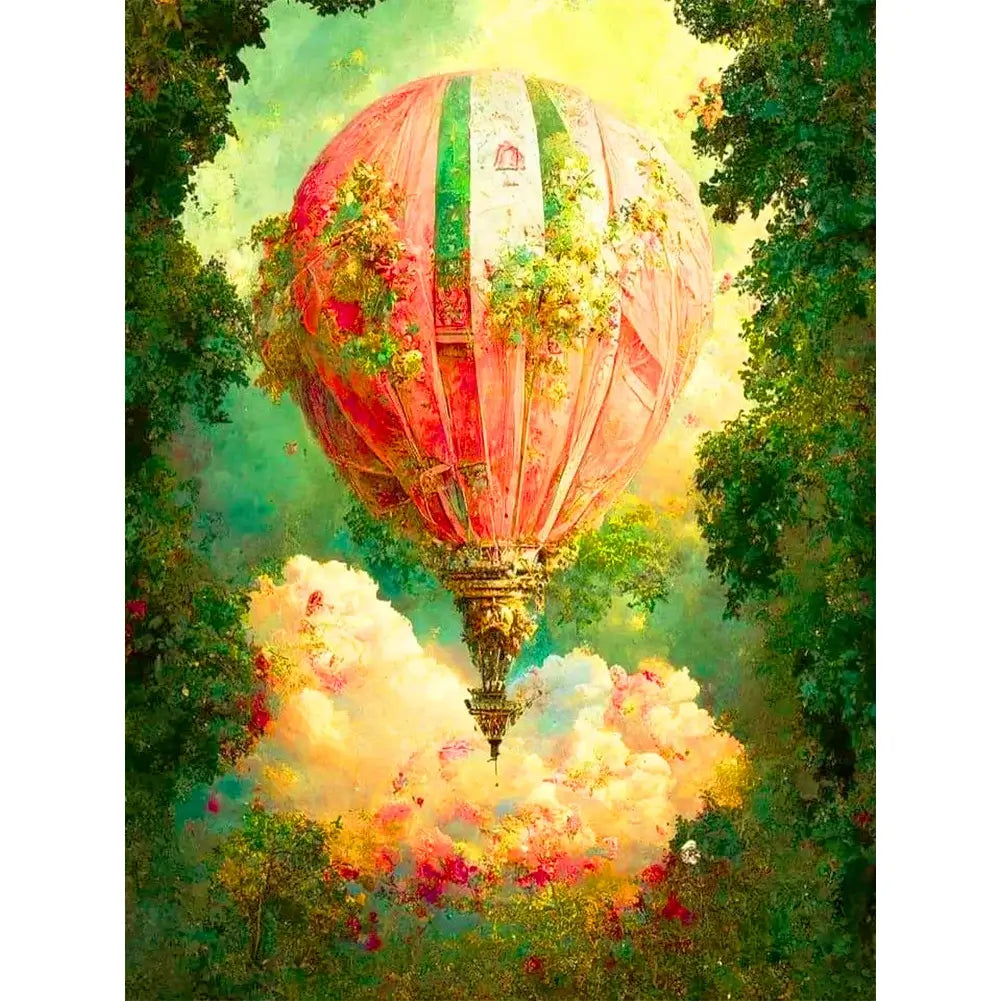 Diamond Painting - Full Round / Square - Hot Air Balloon