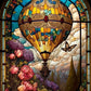 hot air balloon diamond painting