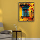 DIY House Flowers Paint By Number Acrylic Oil Painting Kit