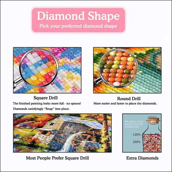 Wolf | Full Round/Square Diamond Painting Kits B