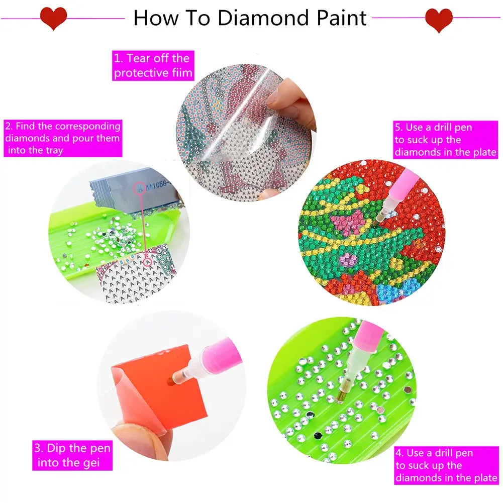 HOW TO DIAMOND PAINT