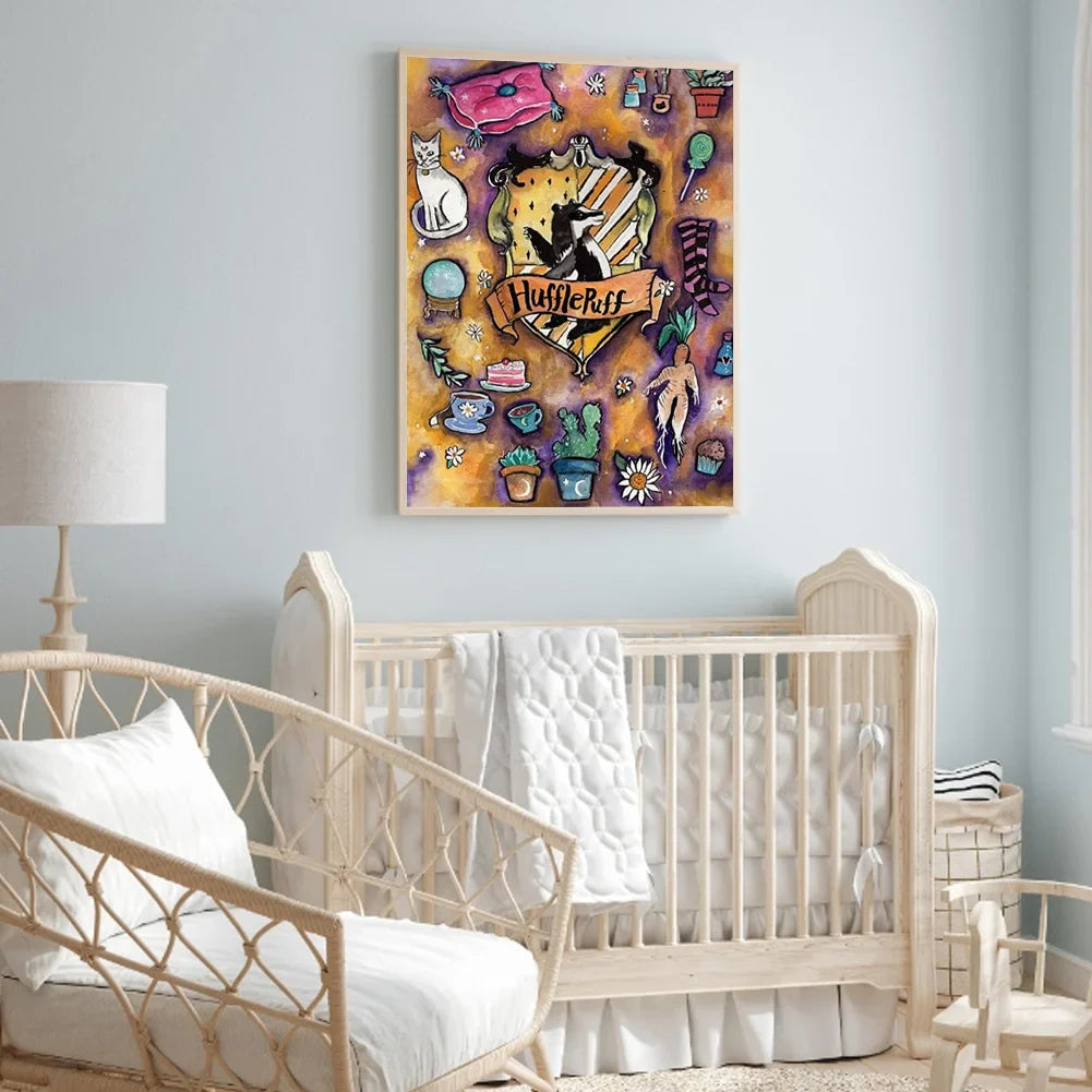 hufflepuff diamond painting