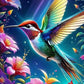 5D DIY Hummingbird Diamond Painting