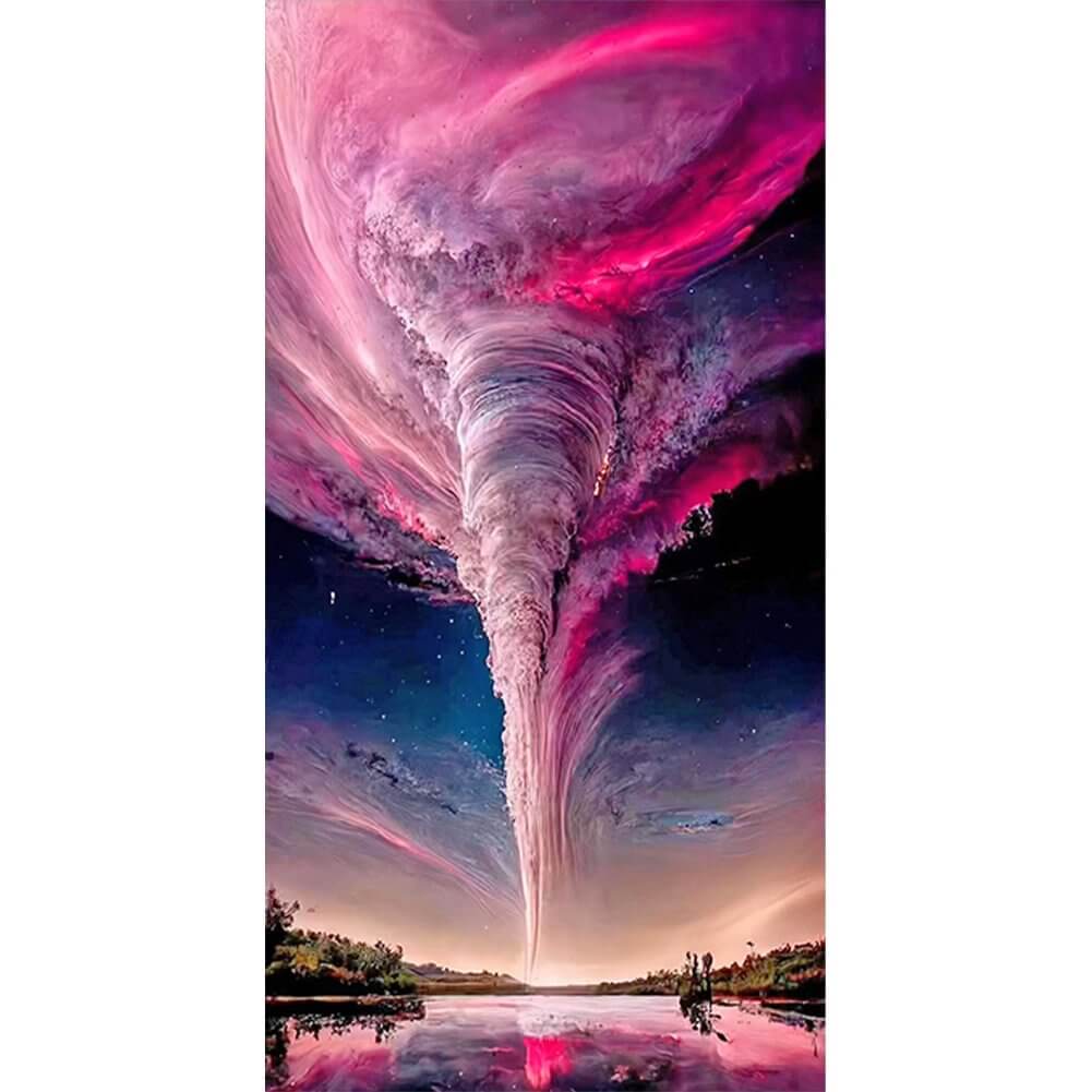 Diamond Painting - Full Round / Square - Hurricane D 40x70cm