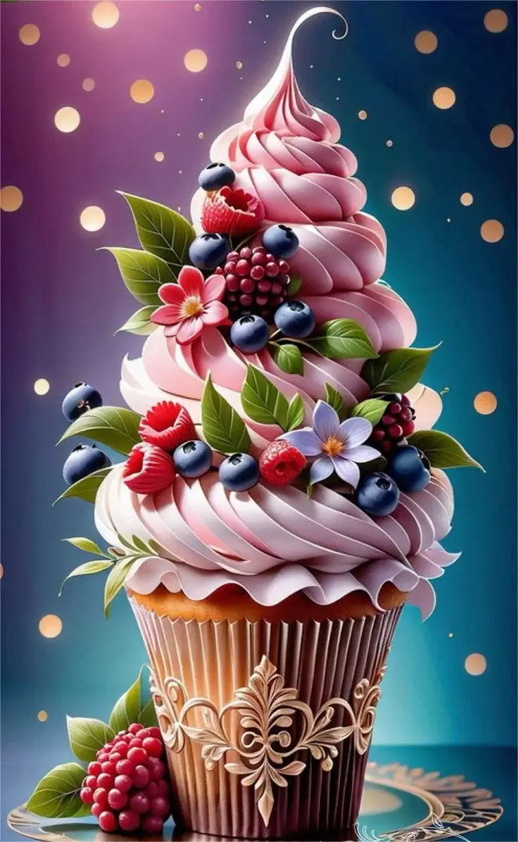 5D DIY Ice Cream Diamond Painting