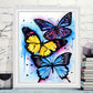 5D DIY Diamond Painting - Full Round / Square - Three Butterfly