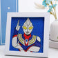 Ultraman Diamond Painting Kit For Kids With/ Without Frame