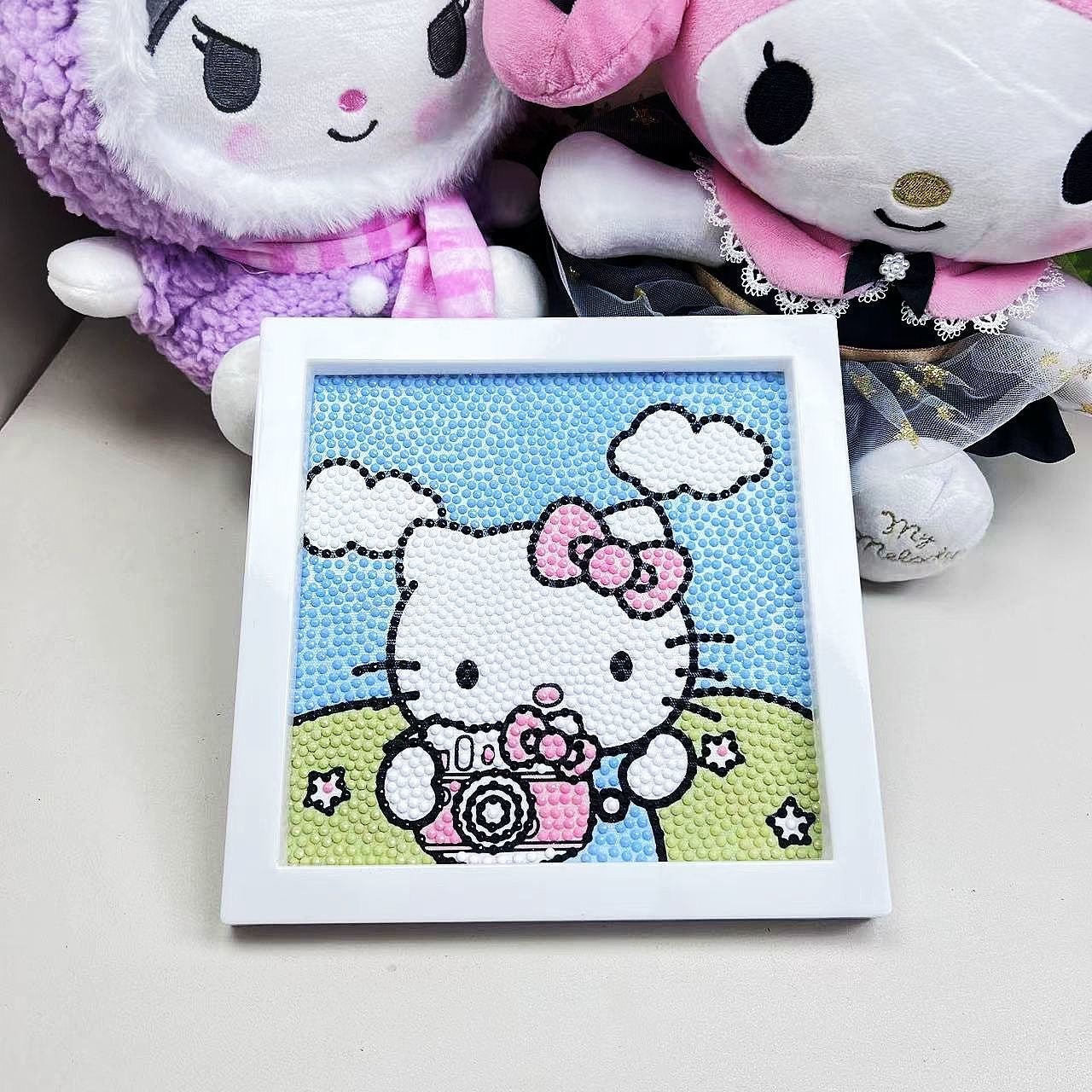 Hello Kitty Diamond Painting Kits With/ Without Frame