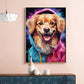 5D DIY Diamond Painting - Full Round / Square - Dog In Hoodie