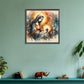 5D DIY Diamond Painting Kit - Full Round / Square - Jesus And Virgin D