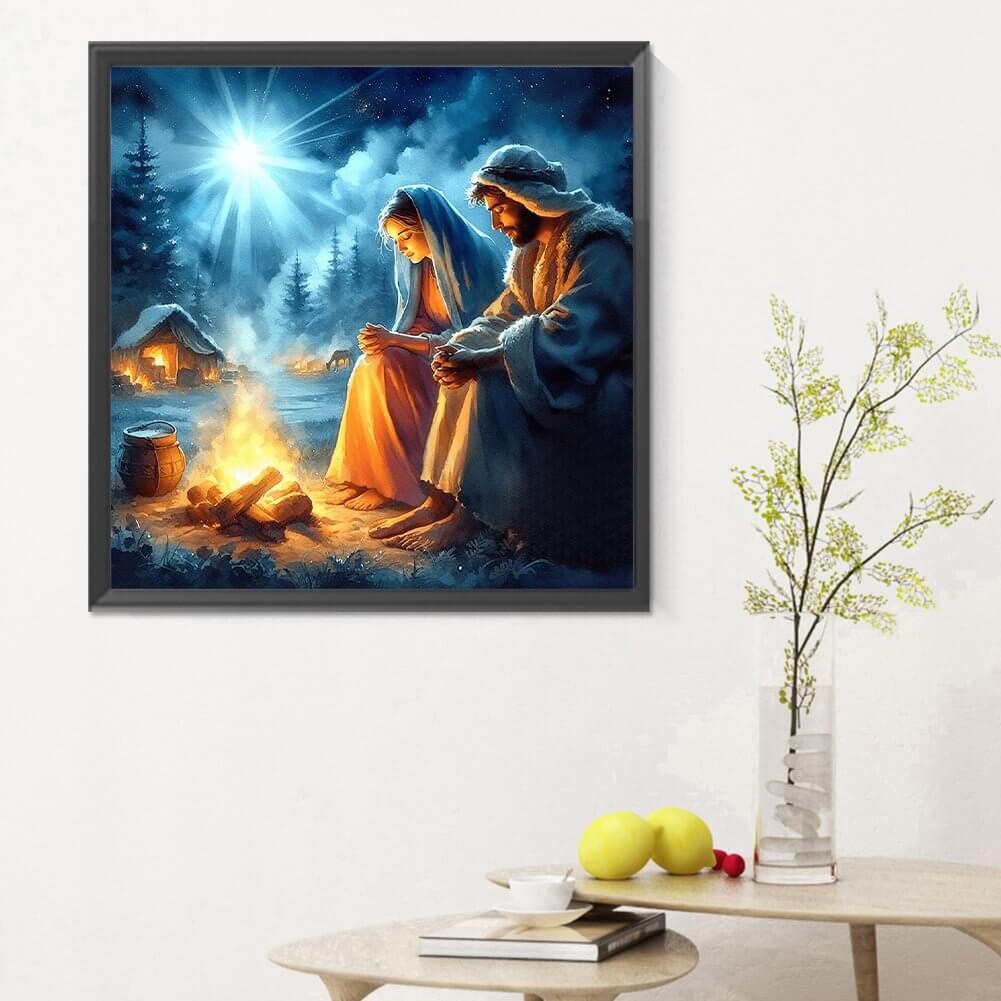 Jesus And Virgin B