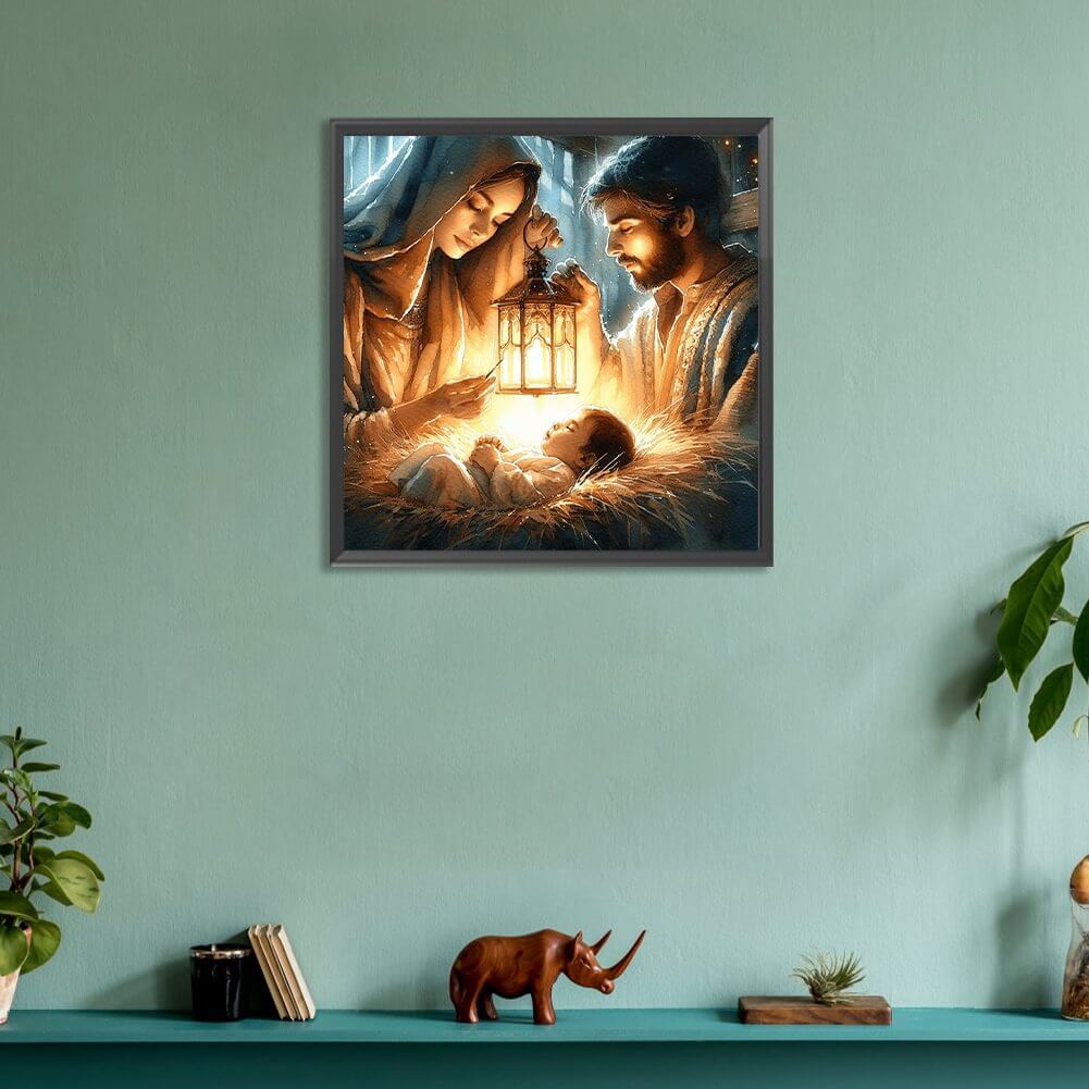 Jesus And Virgin 5D DIY Diamond Painting Kit a