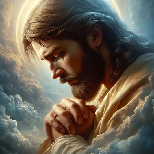 Jesus Pray diamond painting