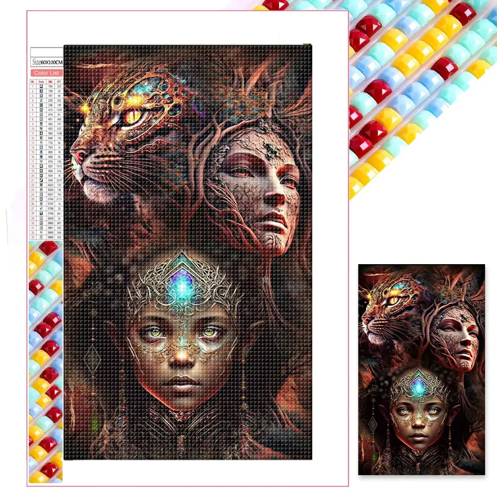 kid technology square diamond painting kit