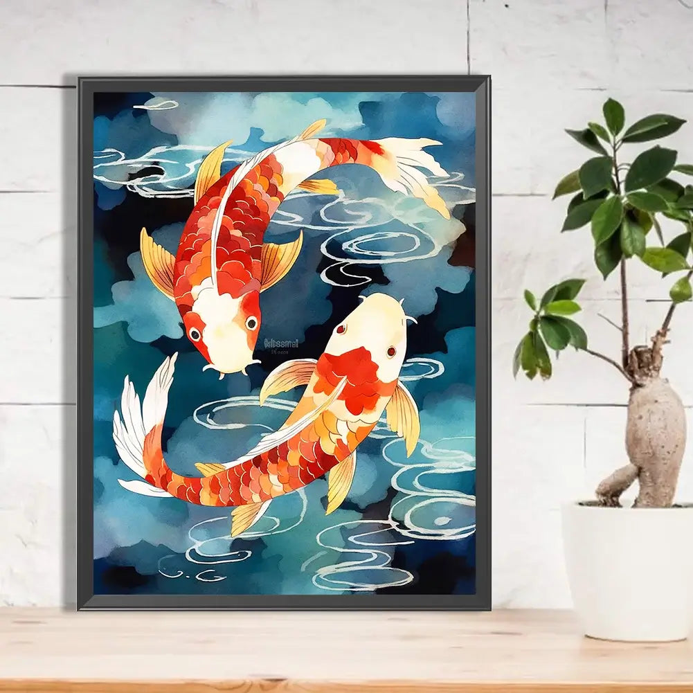 Koi Fish Diamond Painting
