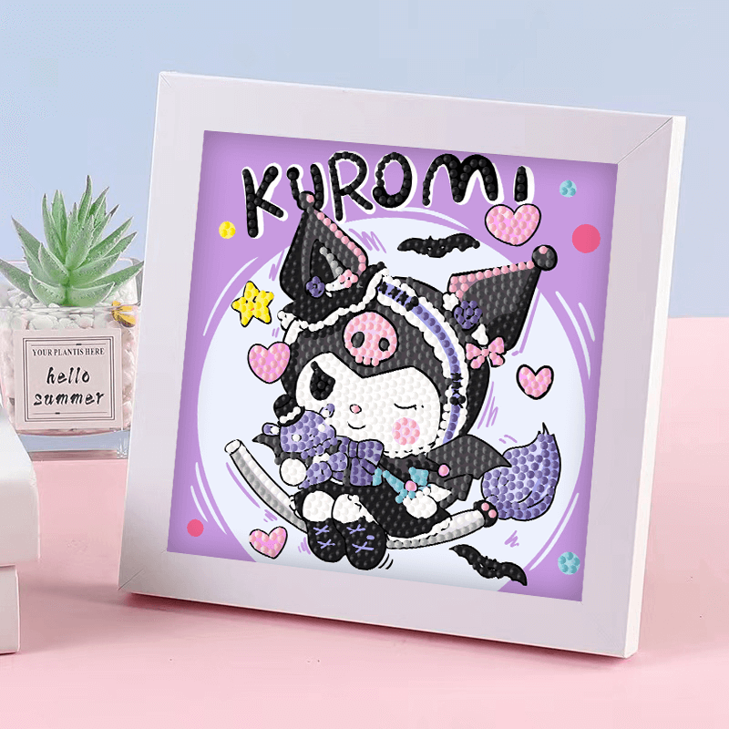 kuromi diamond craft