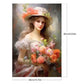 lady paint by number size