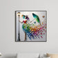 Lady With Rainbow Dress Diamond Art