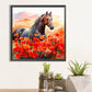Lady Yume Aand Horse 5D DIY Diamond Painting
