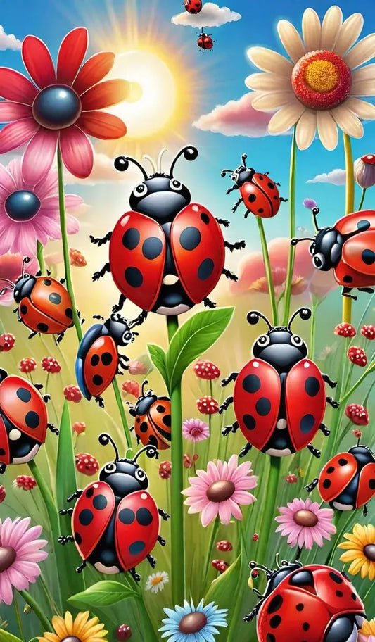 Lady Bug Diamond Painting