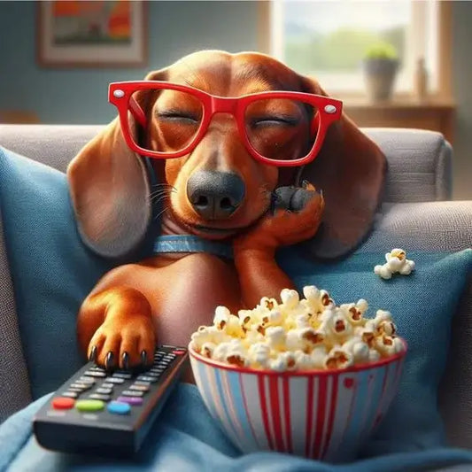 Laid Back Dog 5D DIY Diamond Painting