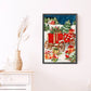 Land of Snowy Hilarity Christmas Diamond Painting