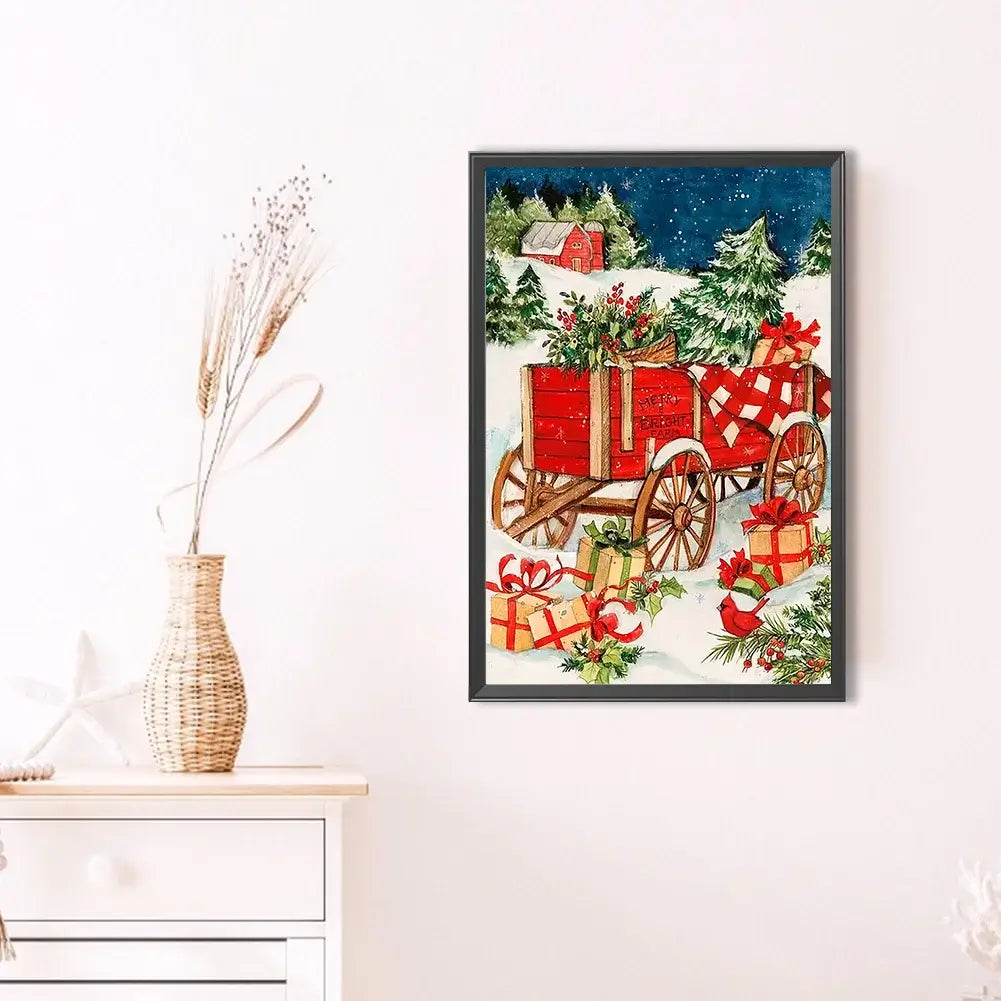 Land of Snowy Hilarity Christmas Diamond Painting