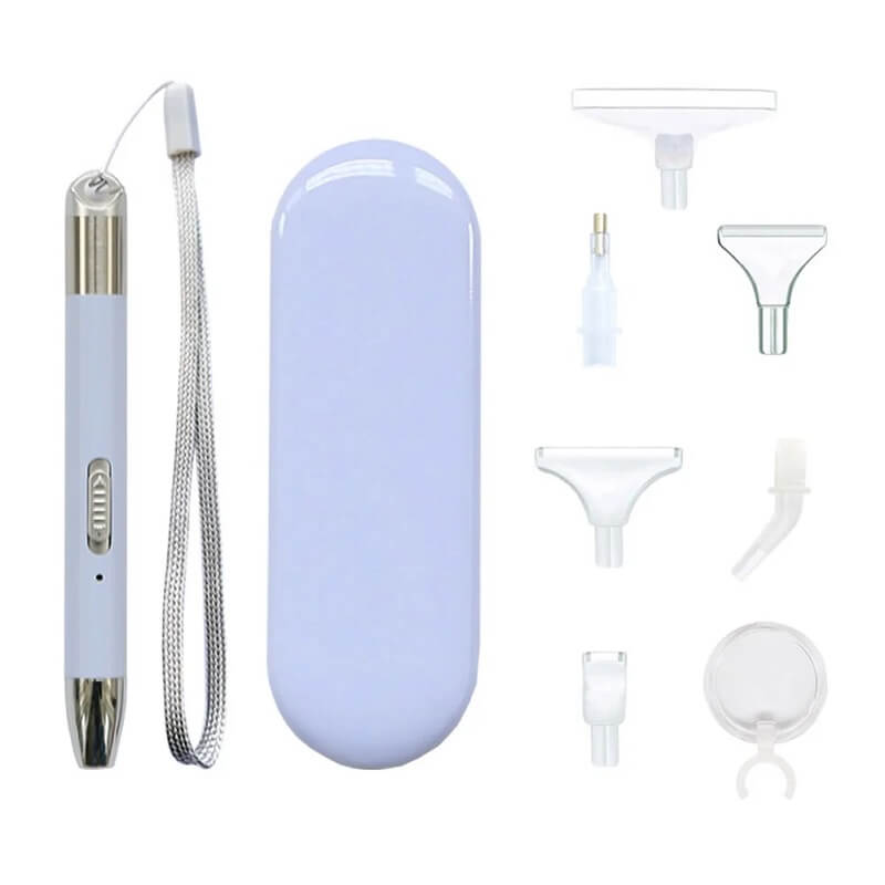 diamond painting light point drilling pen with replacement tips purple