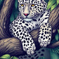 DIY Diamond Painting Kit - Full Round / Square - Leopard In The Tree