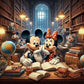 library minnie and micky diamond art kits