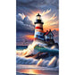 Diamond Painting - Full Round / Square - Lighthouse B 40x70cm